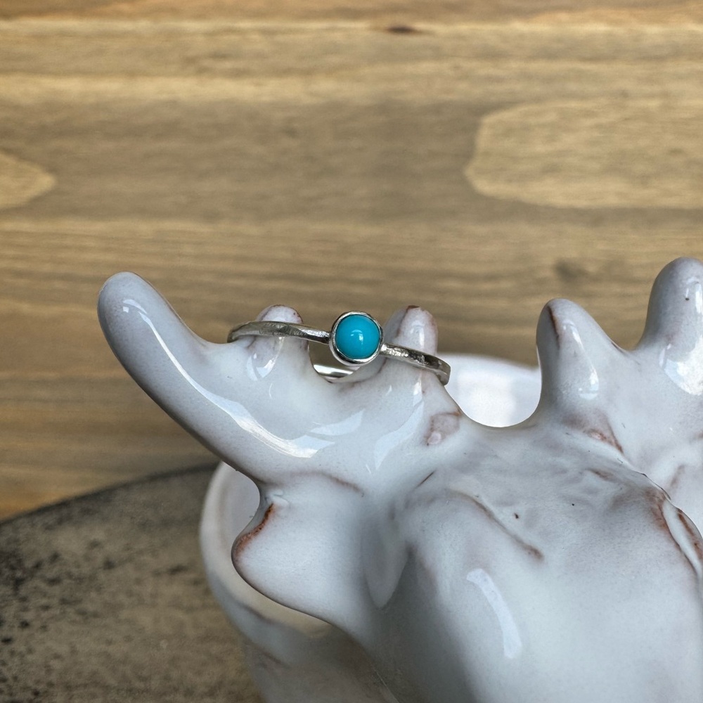 Turquoise Stacking Ring - image 3